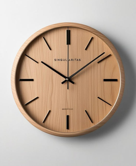 Modern Wooden Wall Clock