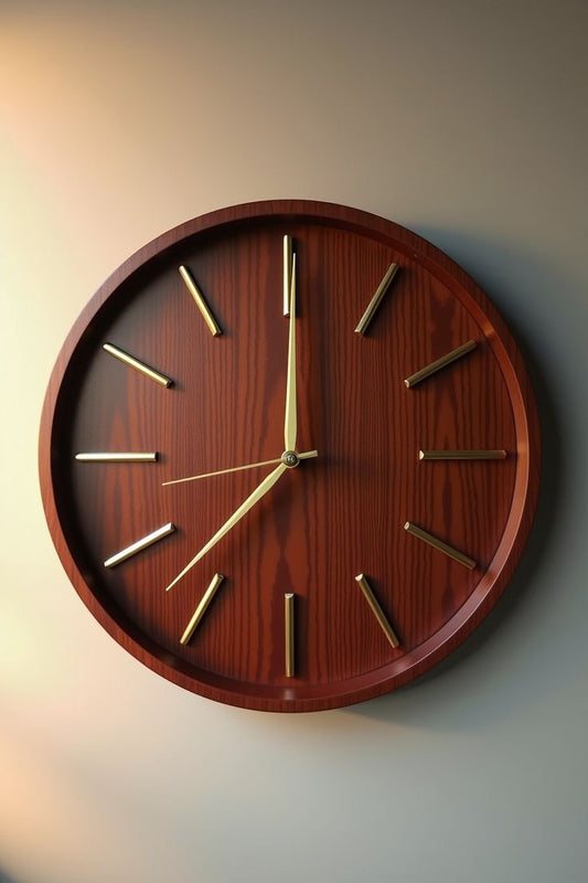 Luxury Wooden Wall Clock